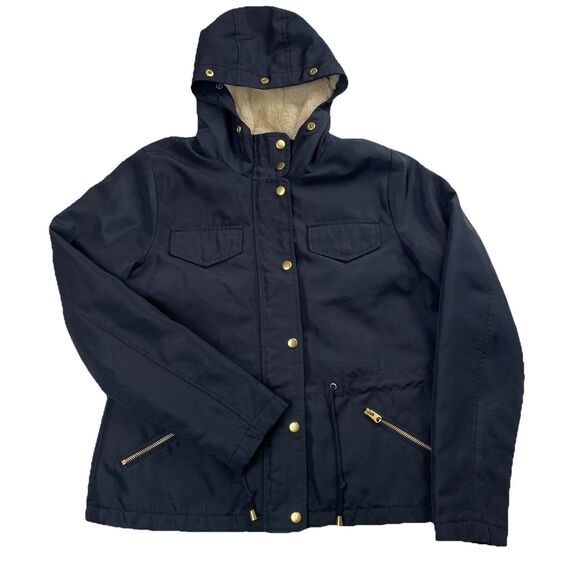 Canyon River Blues Hoodie Rain Jacket Navy-M - Picture 1 of 16
